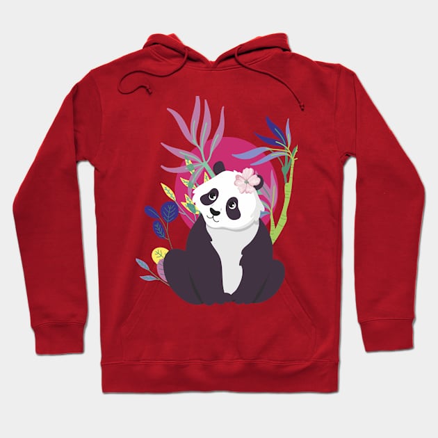 panda Hoodie by Anastasia22